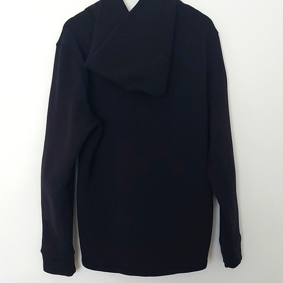 G/FORE Mens Full Zip Front Sweatshirt Hoodie with Zip Pockets Black Size XLarge - Picture 2 of 8